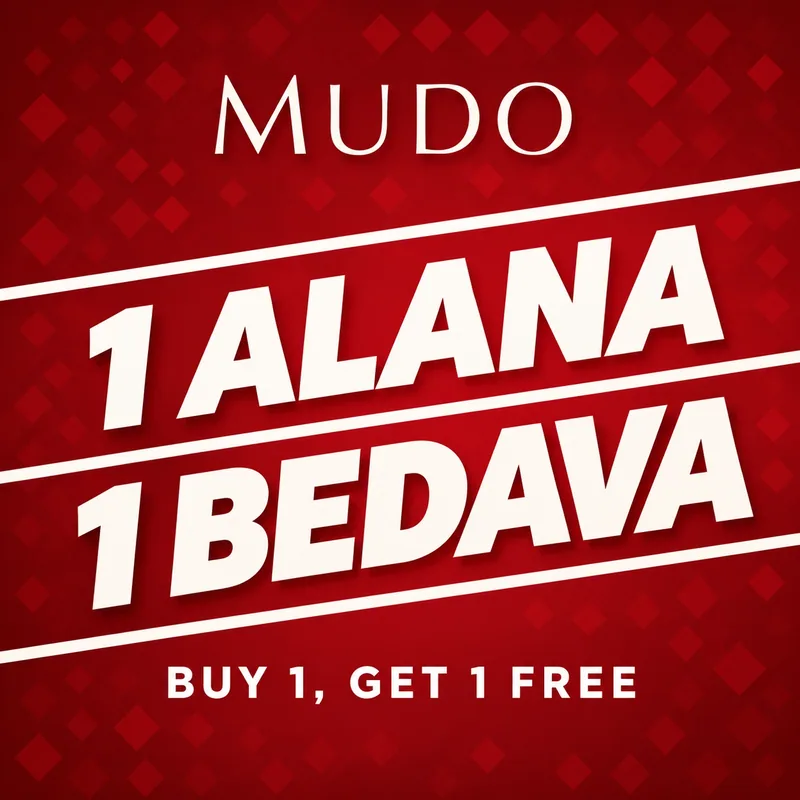 Mudo’da 1 alana 1 bedava