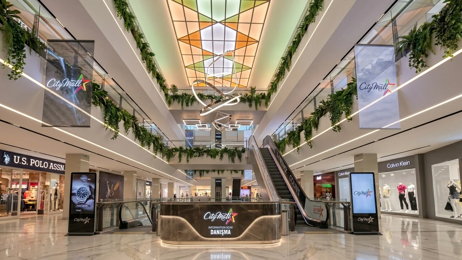 City Mall iç mekânı
